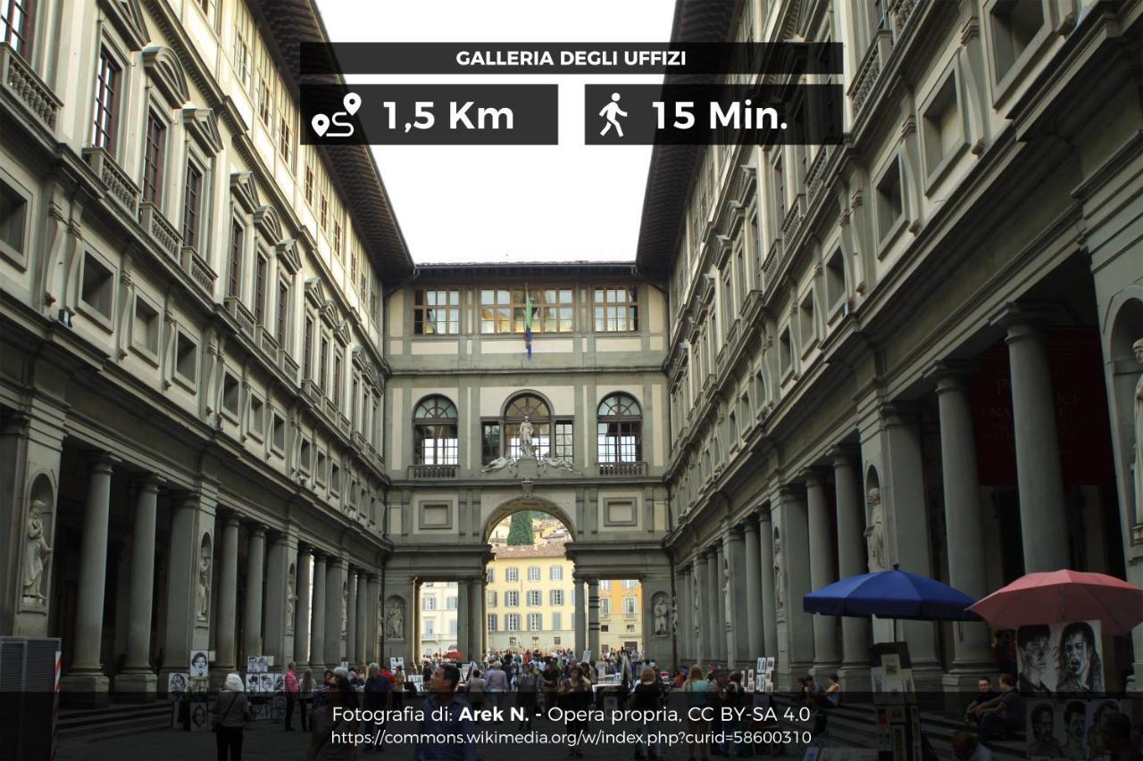 Il Cuore Di Firenze + Corte Privata+ Wifi+Ac Kültér fotó